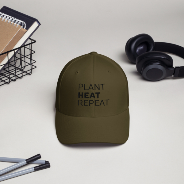 Closed Back Structured Cap Olive Front 674b0fba253b5.jpg